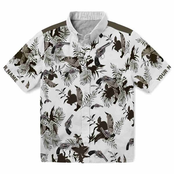 Gun Botanical Theme Hawaiian Shirt Best selling