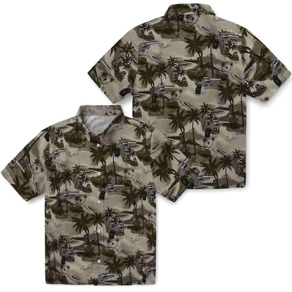 Gun Coastal Palms Hawaiian Shirt Latest Model