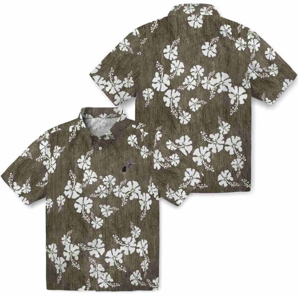 Gun Hibiscus Clusters Hawaiian Shirt Latest Model