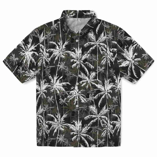 Gun Palm Pattern Hawaiian Shirt Best selling