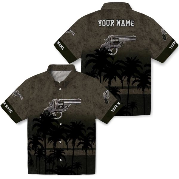 Gun Sunset Pattern Hawaiian Shirt Latest Model