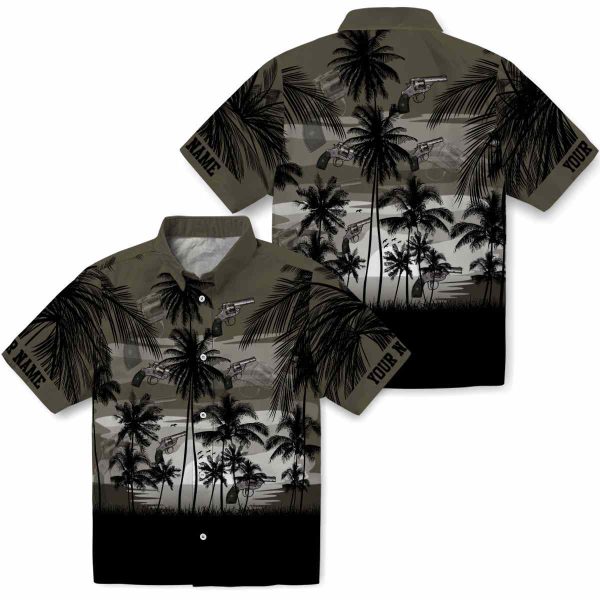 Gun Sunset Scene Hawaiian Shirt Latest Model