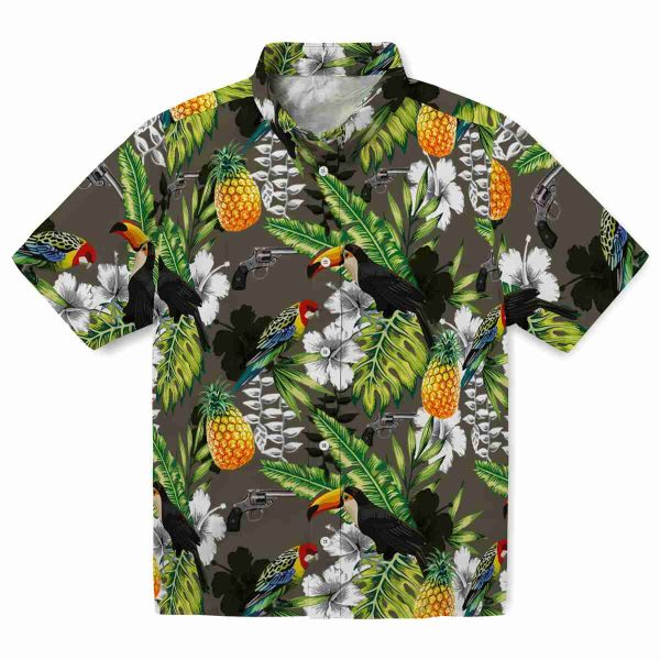 Gun Tropical Toucan Hawaiian Shirt Best selling