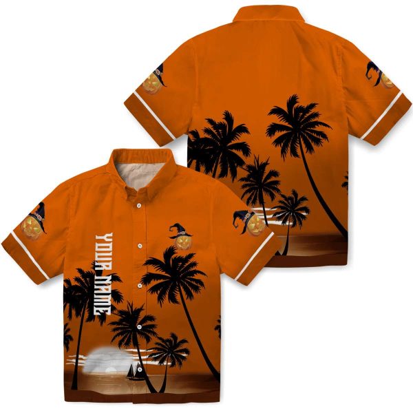 Halloween Beach Sunset Hawaiian Shirt Latest Model