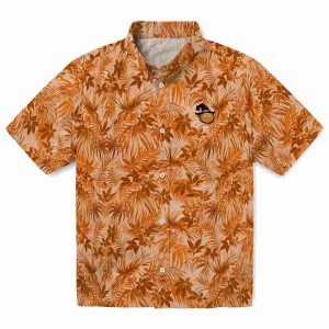 Halloween Leafy Pattern Hawaiian Shirt Best selling