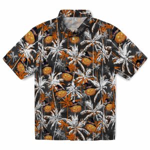 Halloween Palm Pattern Hawaiian Shirt Best selling