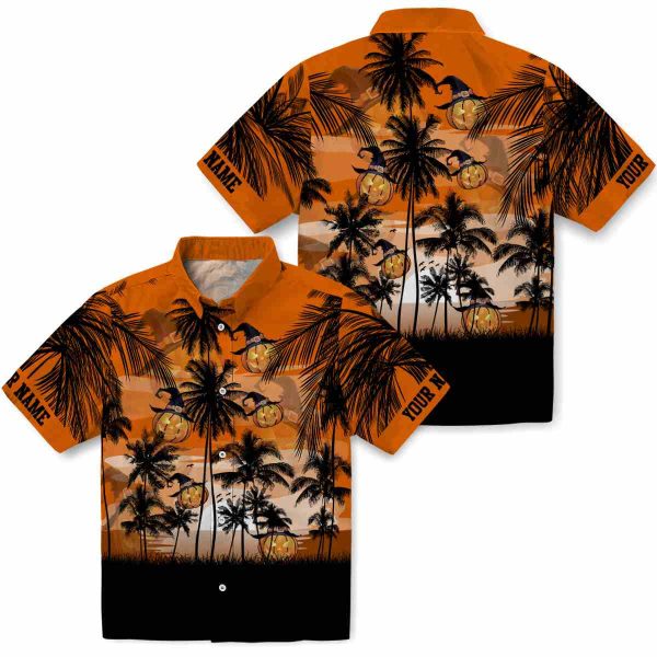 Halloween Sunset Scene Hawaiian Shirt Latest Model