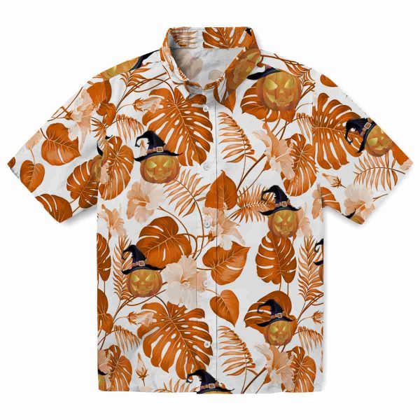 Halloween Tropical Plants Hawaiian Shirt Best selling