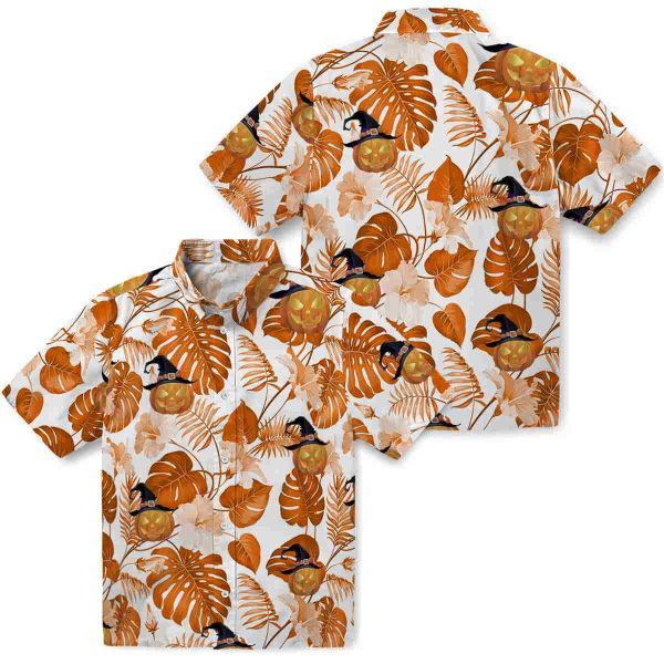 Halloween Tropical Plants Hawaiian Shirt Latest Model