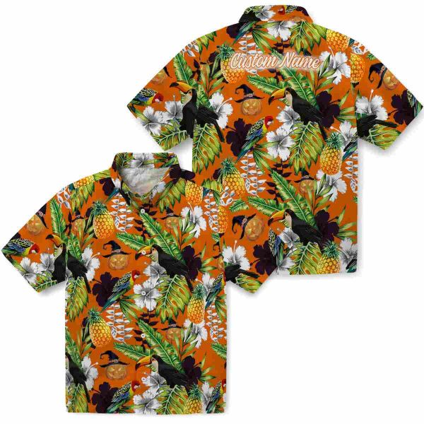 Halloween Tropical Toucan Hawaiian Shirt Latest Model