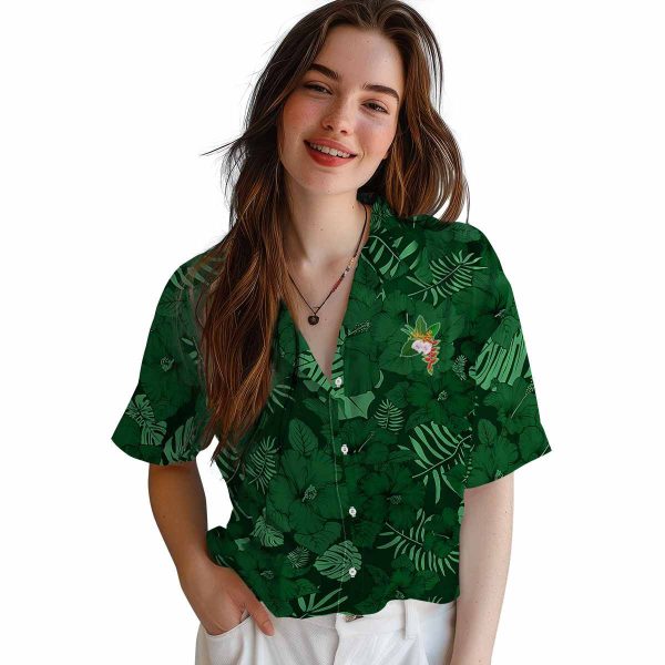 Hawaiian Flower Shirt Jungle Vibes Hawaiian Shirt Trendy