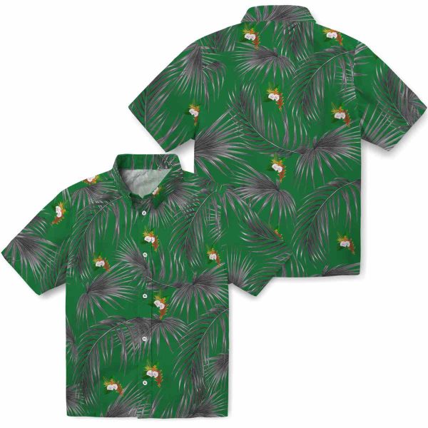 Hawaiian Flower Shirt Leafy Palms Hawaiian Shirt Latest Model