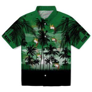 Hawaiian Flower Shirt Sunset Scene Hawaiian Shirt Best selling