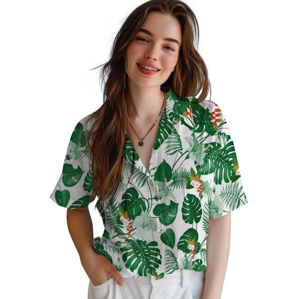 Hawaiian Flower Shirt Tropical Plants Hawaiian Shirt Trendy