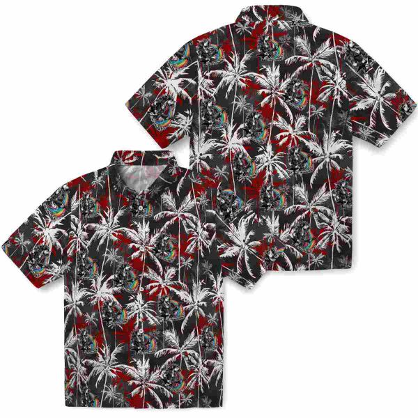 Heavy Metal Palm Pattern Hawaiian Shirt Latest Model