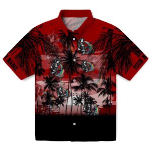 Heavy Metal Sunset Scene Hawaiian Shirt Best selling