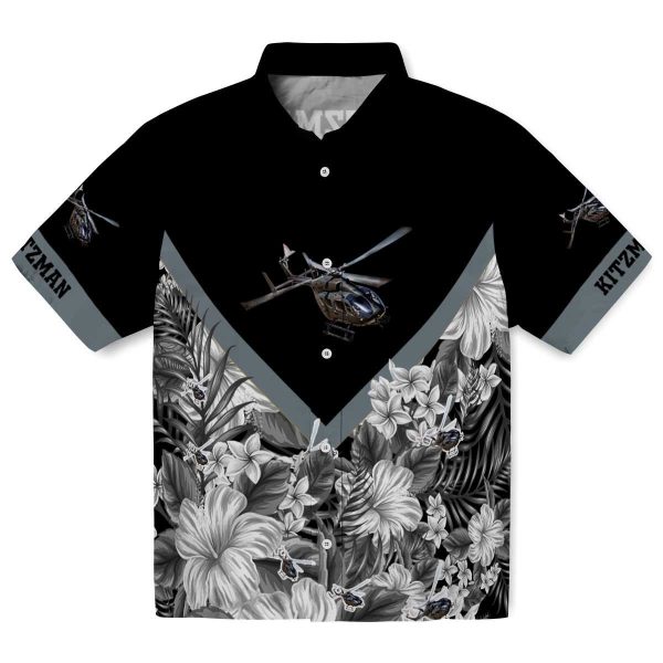 Helicopter Floral Chevron Hawaiian Shirt Best selling