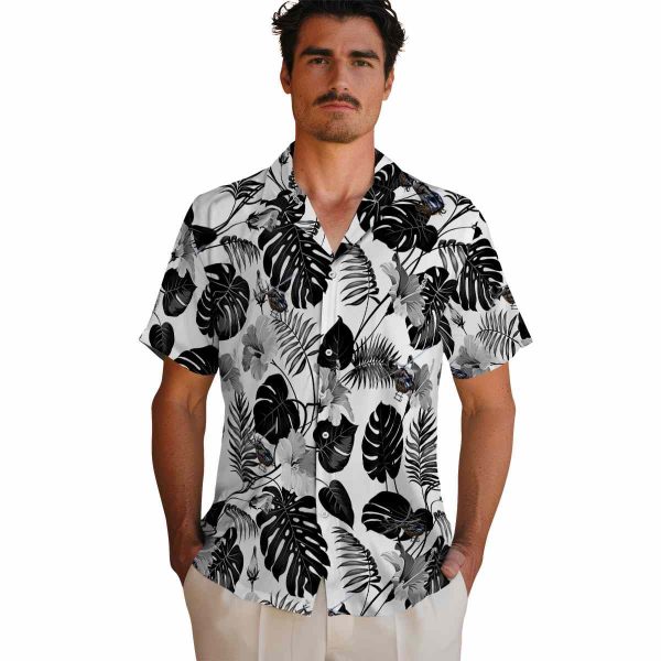 Helicopter Tropical Plants Hawaiian Shirt High quality