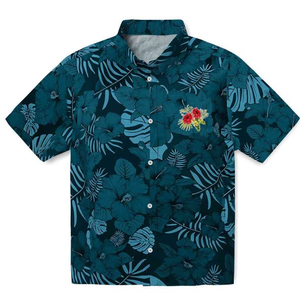 Hibiscus Jungle Vibes Hawaiian Shirt Best selling