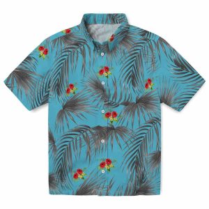 Hibiscus Leafy Palms Hawaiian Shirt Best selling
