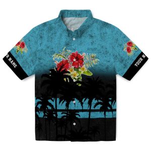 Hibiscus Sunset Pattern Hawaiian Shirt Best selling