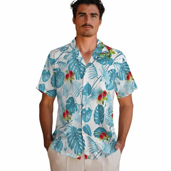 Hibiscus Tropical Plants Hawaiian Shirt High quality