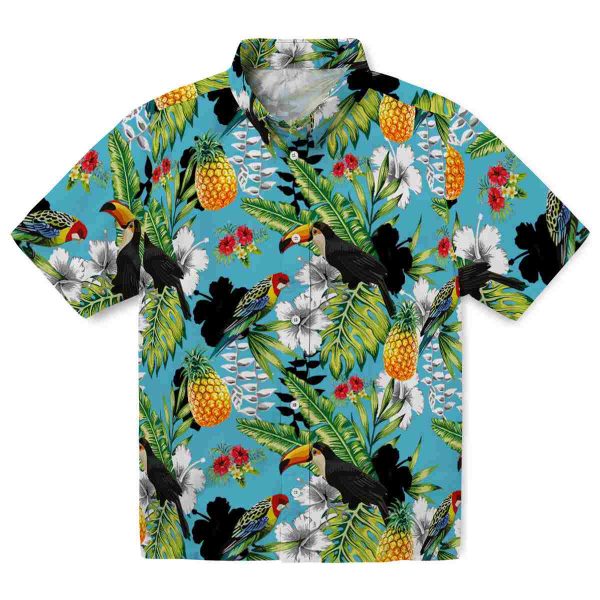 Hibiscus Tropical Toucan Hawaiian Shirt Best selling