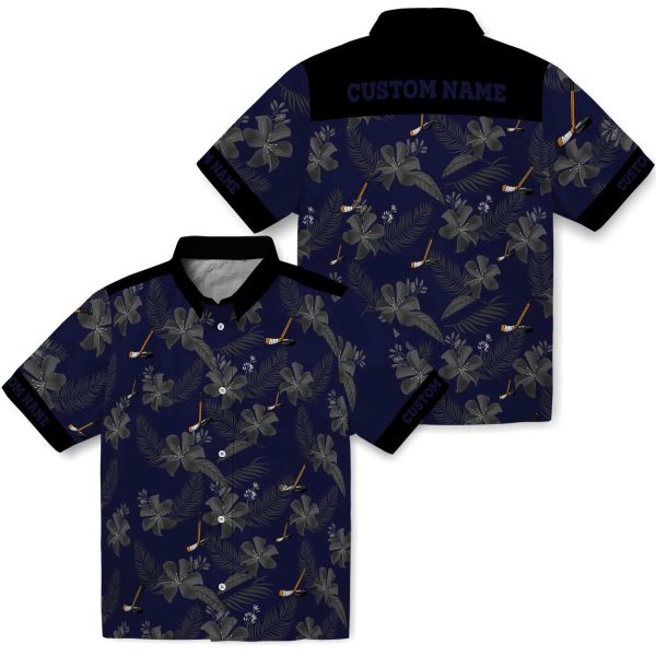 Hockey Botanical Print Hawaiian Shirt Latest Model