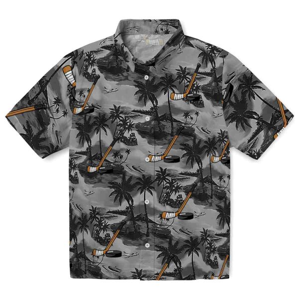 Hockey Coastal Palms Hawaiian Shirt Best selling