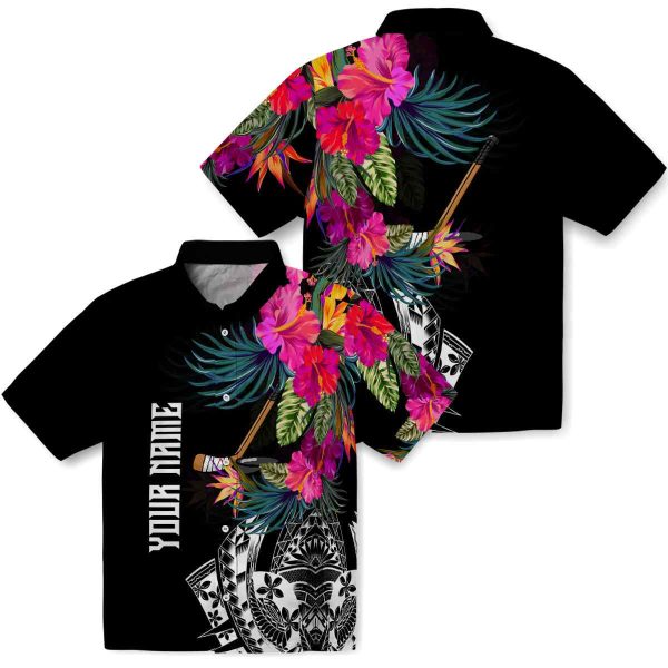 Hockey Floral Polynesian Hawaiian Shirt Latest Model