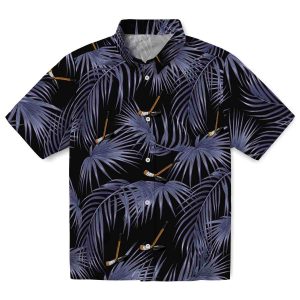 Hockey Leafy Palms Hawaiian Shirt Best selling