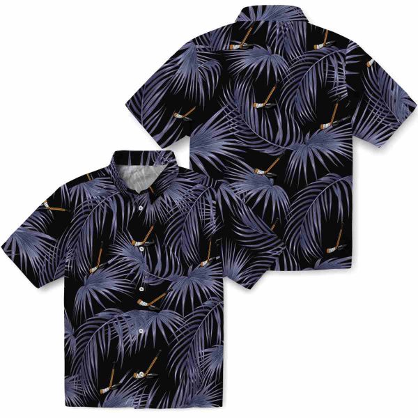 Hockey Leafy Palms Hawaiian Shirt Latest Model