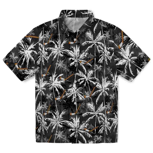 Hockey Palm Pattern Hawaiian Shirt Best selling