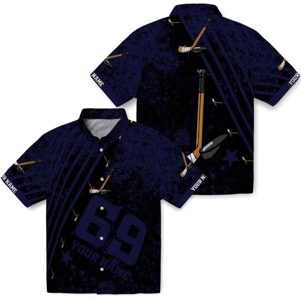 Hockey Star Stripes Hawaiian Shirt Latest Model