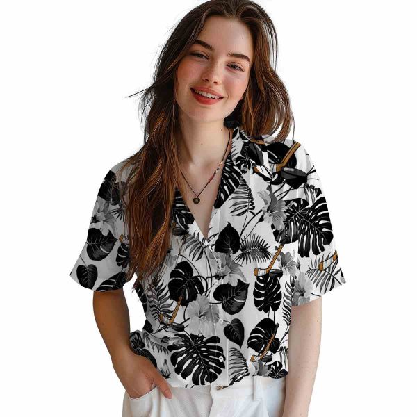 Hockey Tropical Plants Hawaiian Shirt Trendy