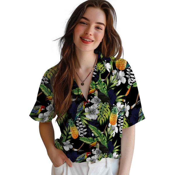 Hockey Tropical Toucan Hawaiian Shirt Trendy