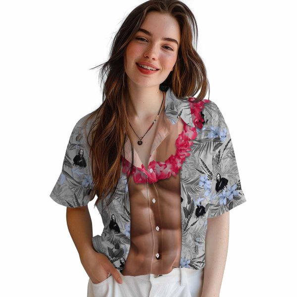 Horror Chest Illusion Hawaiian Shirt Trendy