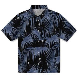 Horror Leafy Palms Hawaiian Shirt Best selling