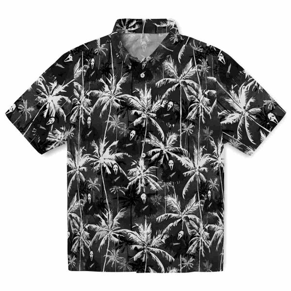 Horror Palm Pattern Hawaiian Shirt Best selling