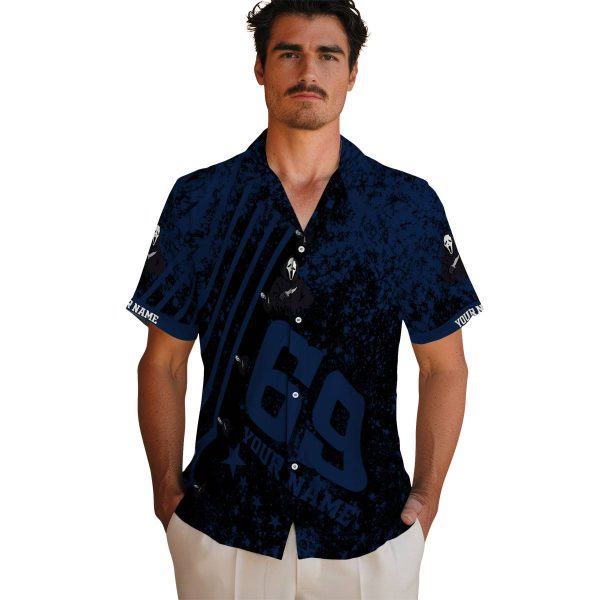 Horror Star Stripes Hawaiian Shirt High quality