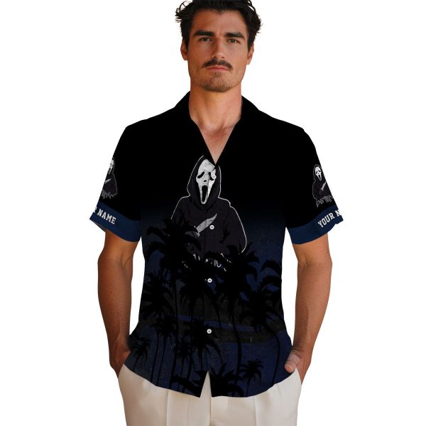 Horror Sunset Pattern Hawaiian Shirt High quality