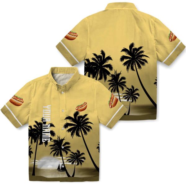 Hot Dog Beach Sunset Hawaiian Shirt Latest Model