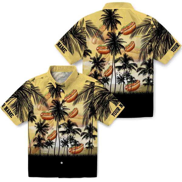 Hot Dog Sunset Scene Hawaiian Shirt Latest Model