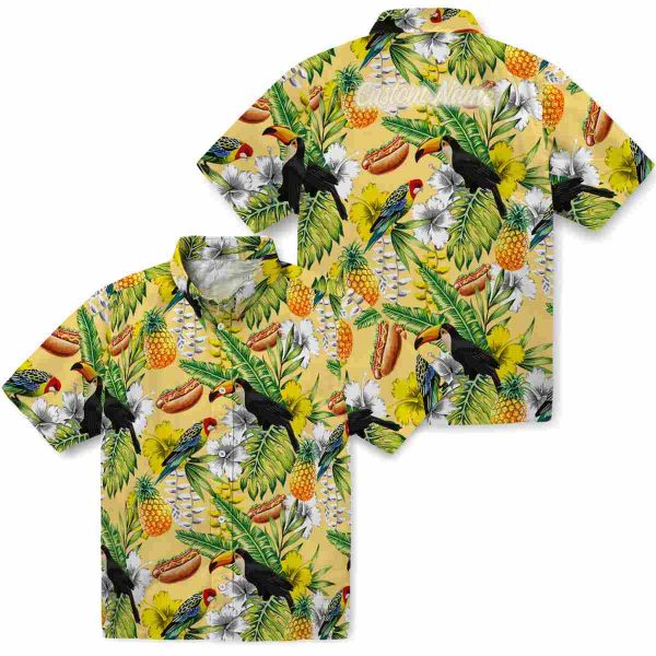 Hot Dog Tropical Toucan Hawaiian Shirt Latest Model