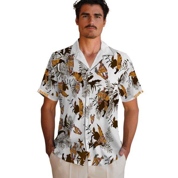 Ironworker Botanical Theme Hawaiian Shirt High quality