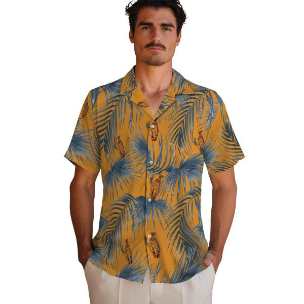 Ironworker Leafy Palms Hawaiian Shirt High quality