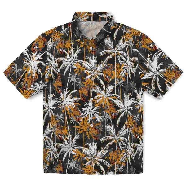 Ironworker Palm Pattern Hawaiian Shirt Best selling