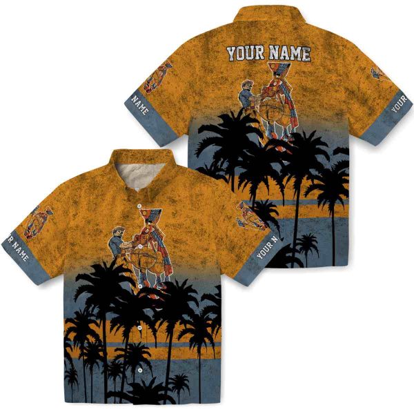 Ironworker Sunset Pattern Hawaiian Shirt Latest Model