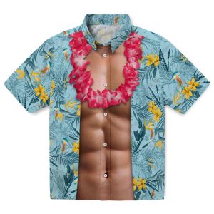Jellyfish Chest Illusion Hawaiian Shirt Best selling