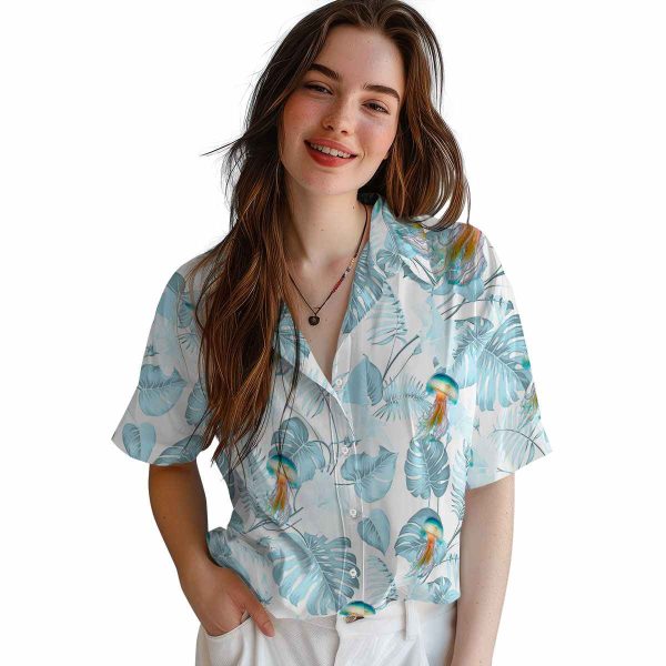 Jellyfish Tropical Plants Hawaiian Shirt Trendy